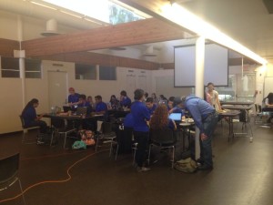 UCLA students work on analyzing data from 2014 DataFest