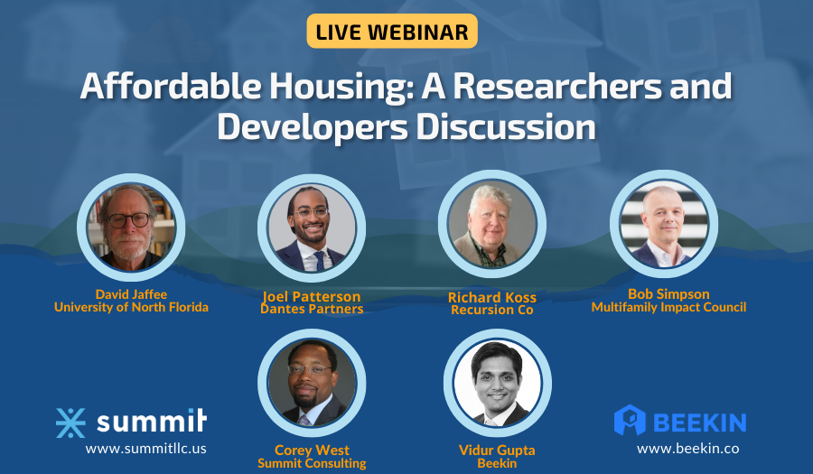 Affordable housing webinar